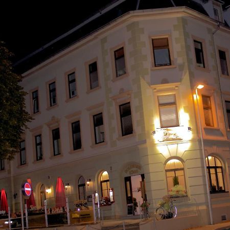 Traditionsgasthaus Goldener Loewe Riesa Restaurant & Pension ภายนอก รูปภาพ