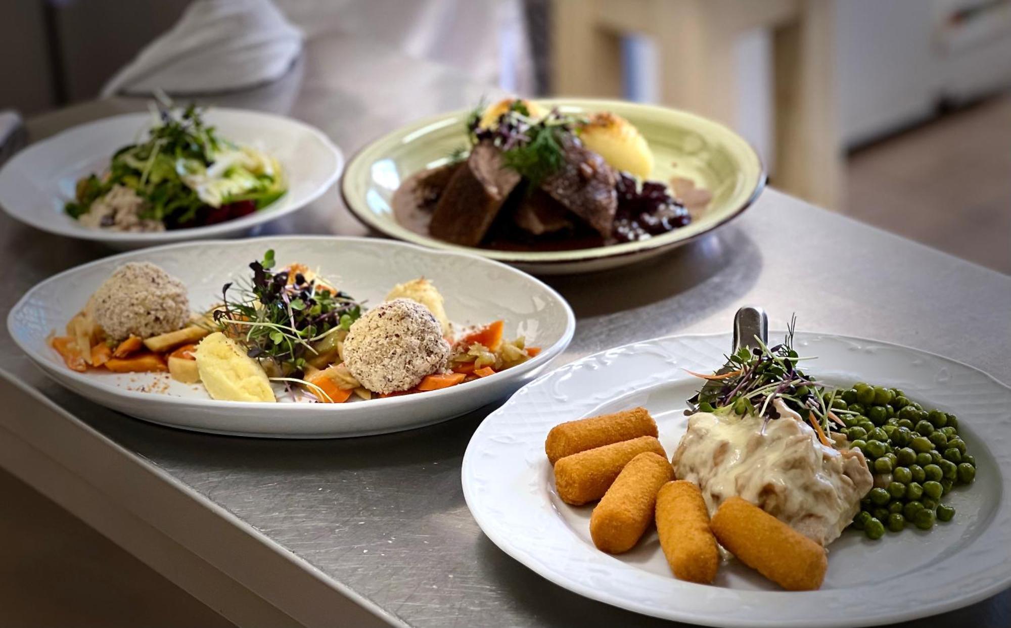 Traditionsgasthaus Goldener Loewe Riesa Restaurant & Pension ภายนอก รูปภาพ